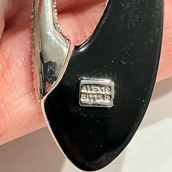 ALEXIS BITTAR Lucite & Crystal Lucite Statement Earrings - Picture 3 of 4